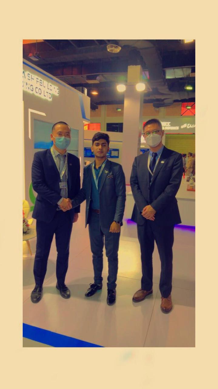 Our President with Chines Delegation at IDEAS EXPO Karachi