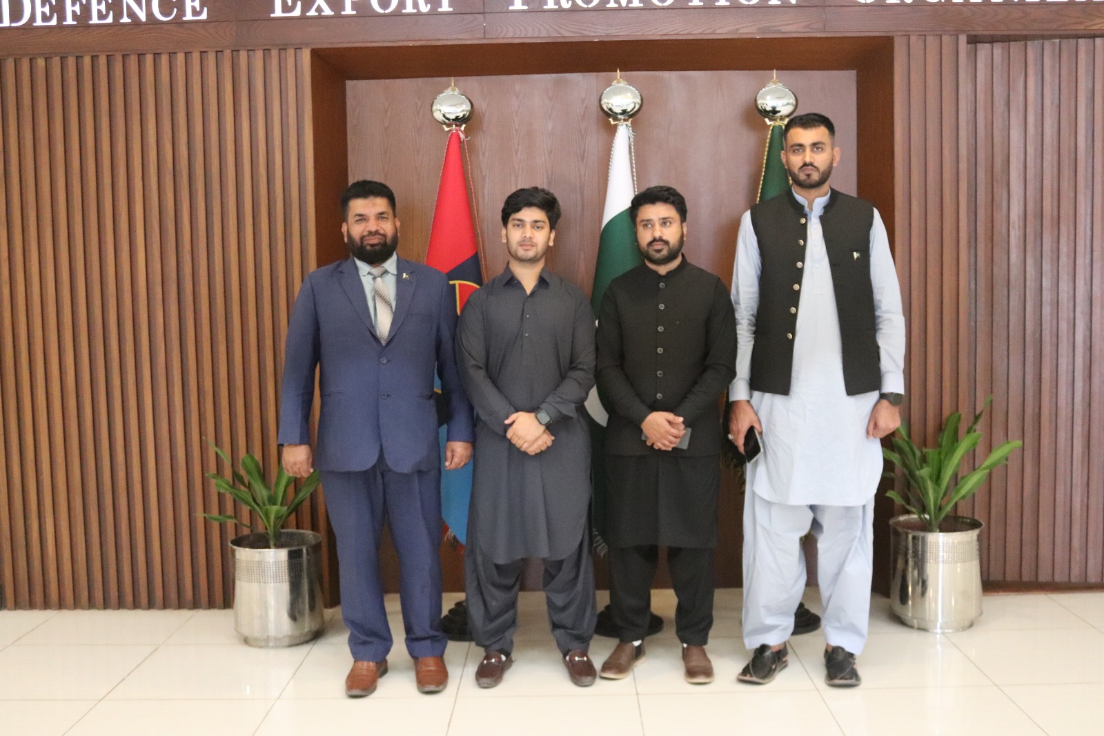 Our President With Chairman IPCIH Pakistan and DGIT IPCIH Pakistan