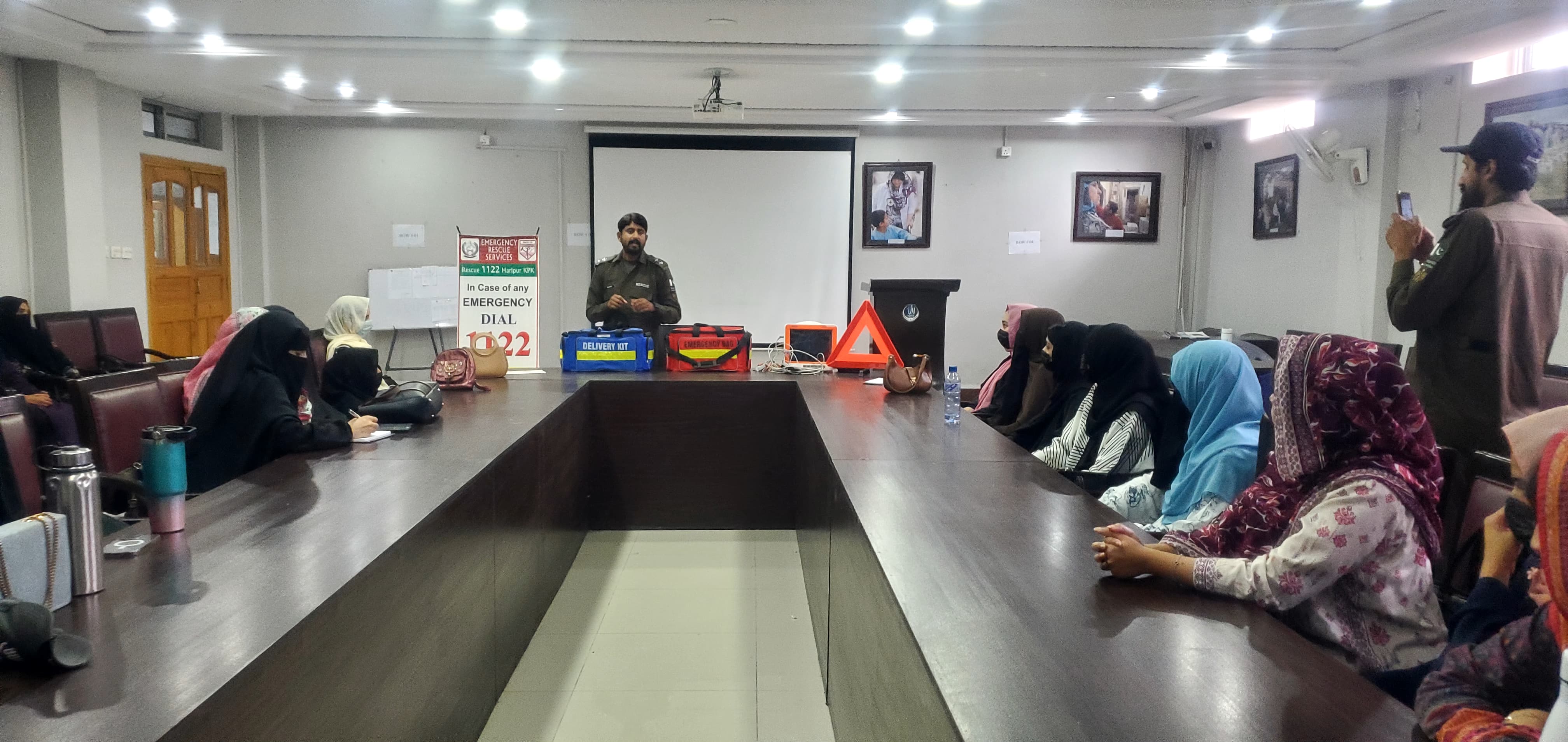 ​The Joint Training Session Rescue 1122 successfully kicked off today at The University of Haripur